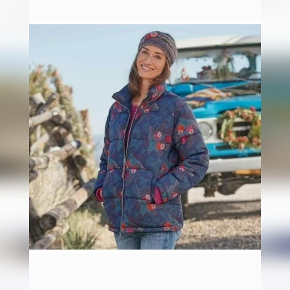 Sundance floral puffer coat - Picture 5 of 5